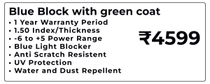 Blue Block with green coat