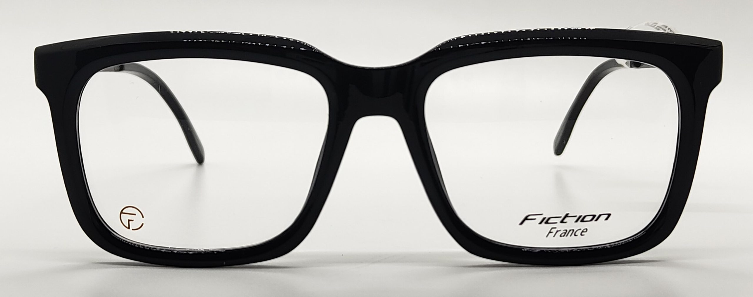 Fiction France Black Acetate Oversized