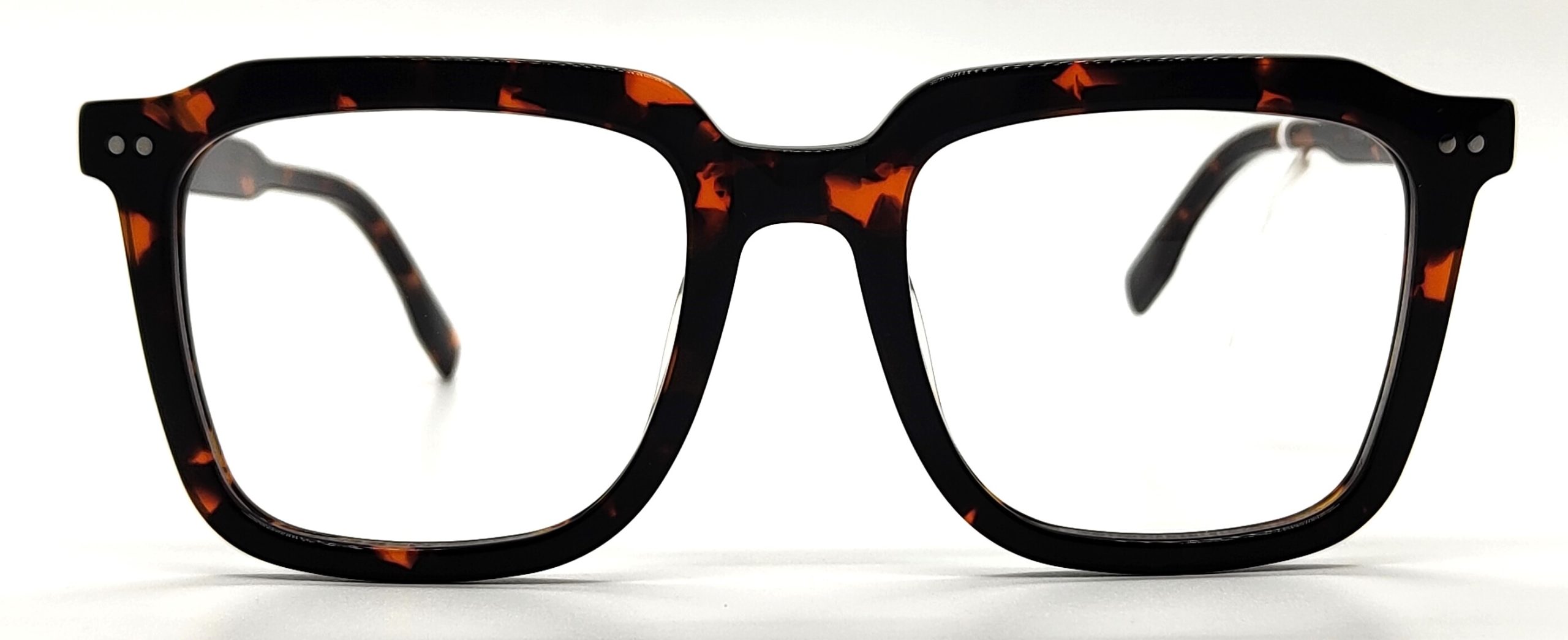 HD Black & Orange Print Acetate Oversized
