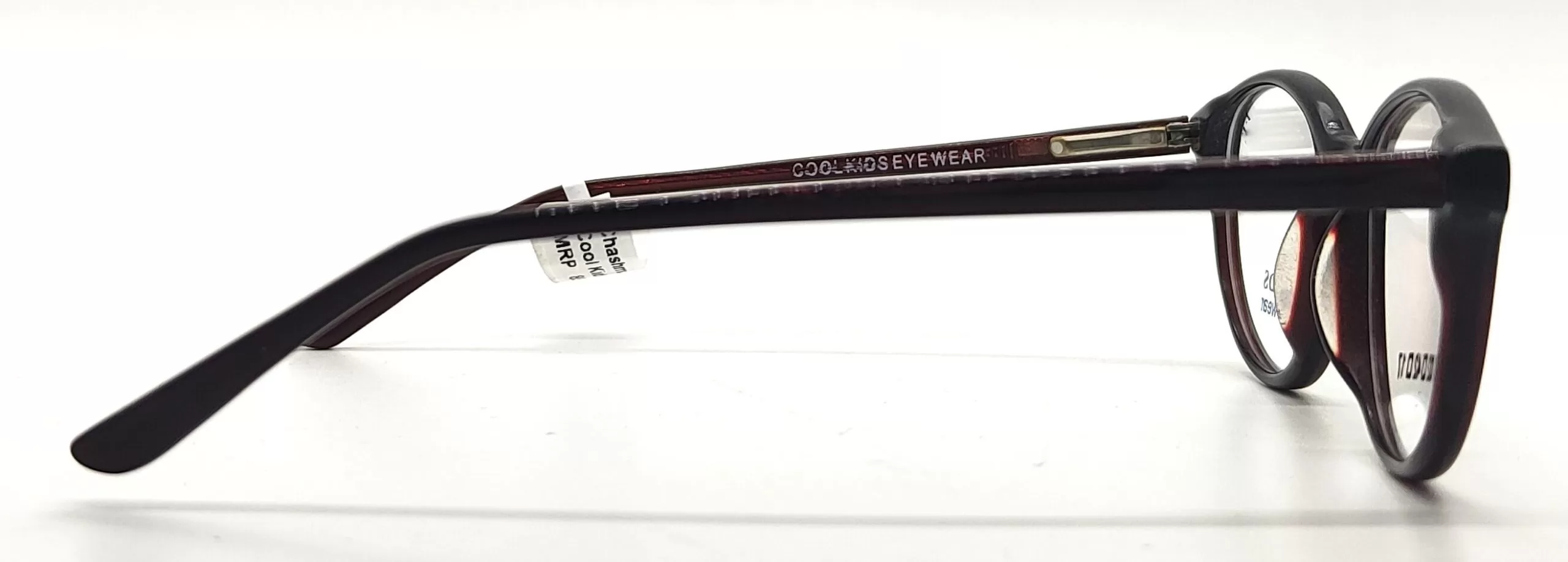 Cool Kids Maroon Acetate Cat Eye