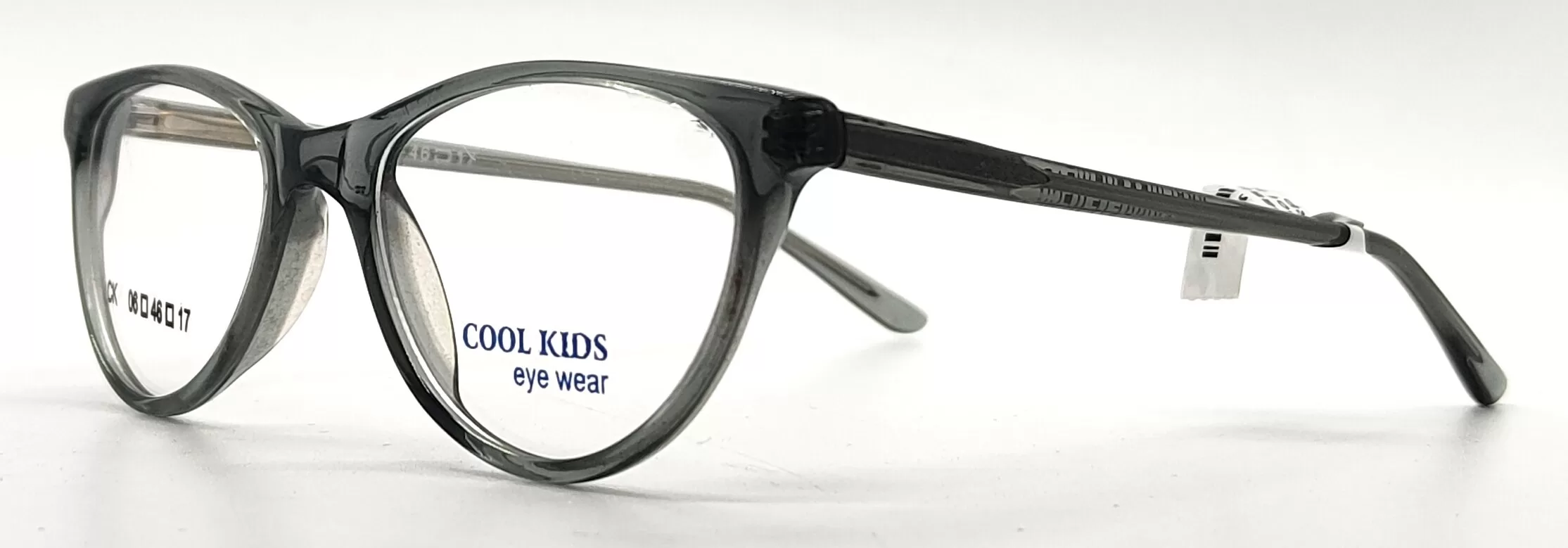 Cool Kids Transparent grey Acetate Cat Eye