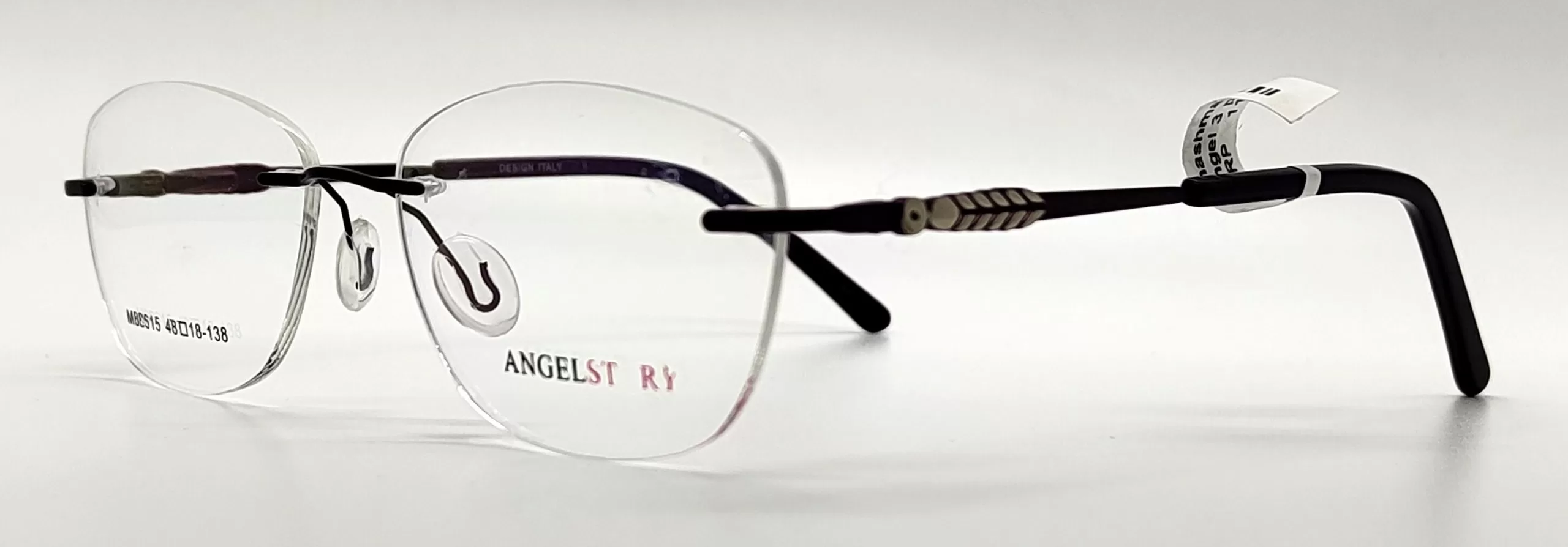 Angel Story Black Metal Oval