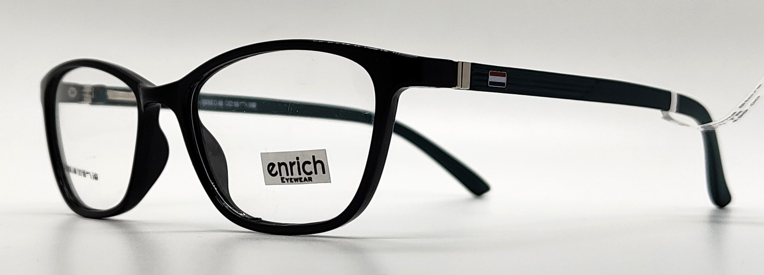 Enrich Black & Green TR 90 Square