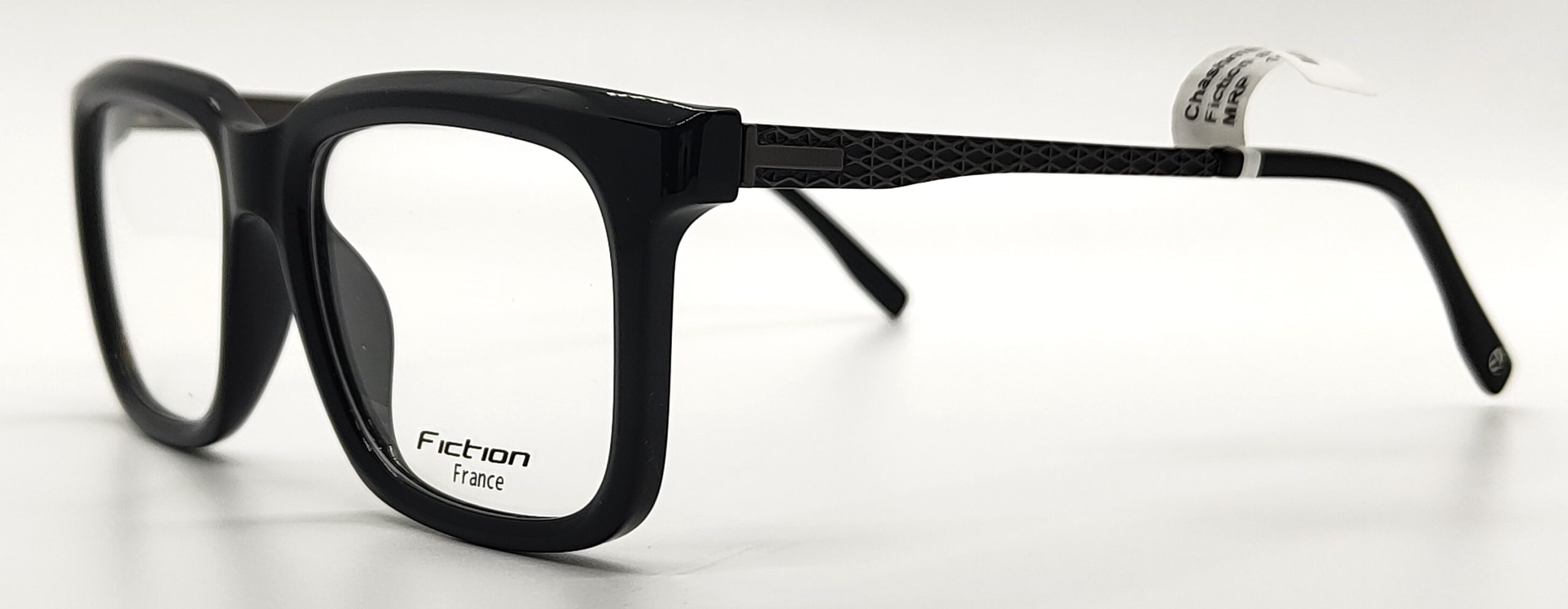 Fiction France Black Acetate Oversized