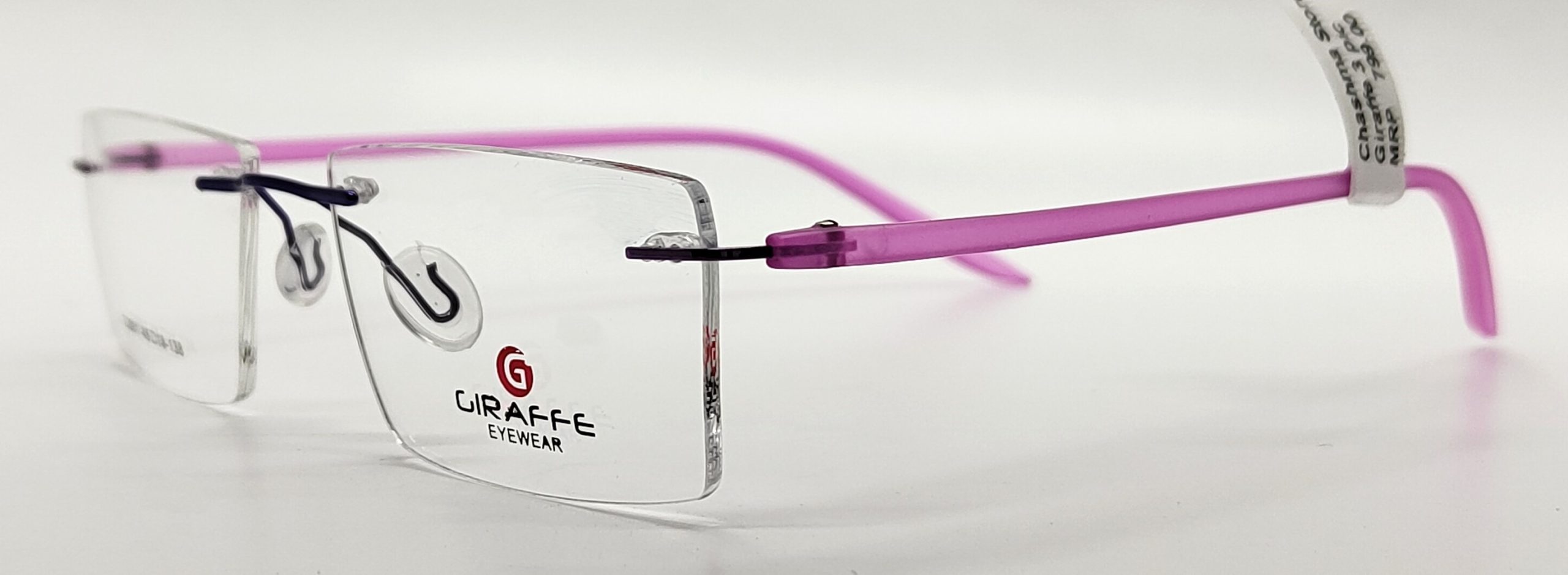 Giraffe Purple TR 90 Square