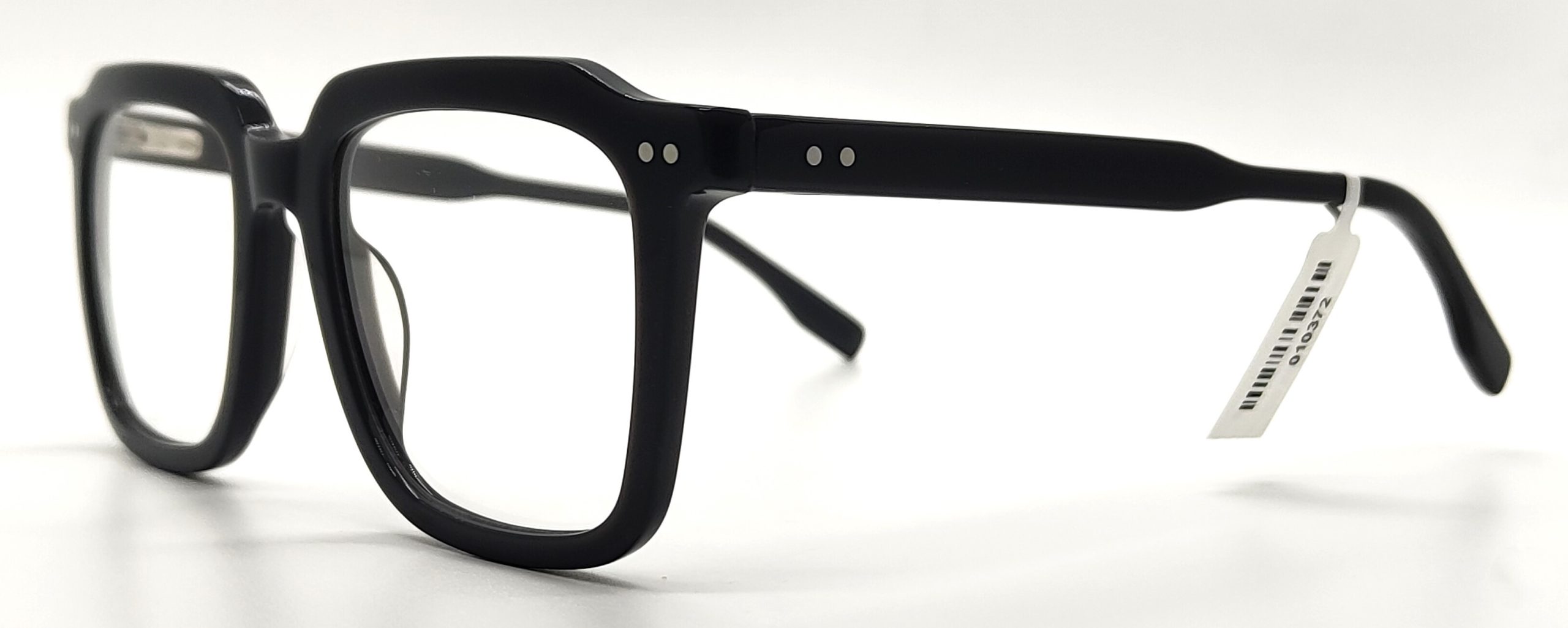 HD Black Acetate Oversized