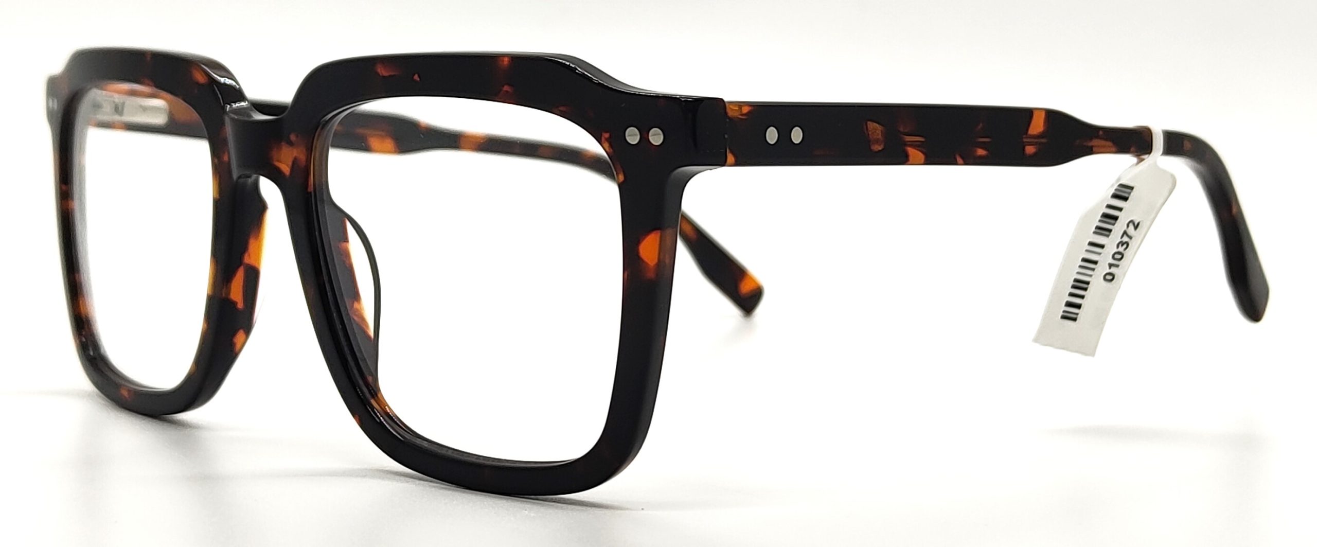 HD Black & Orange Print Acetate Oversized