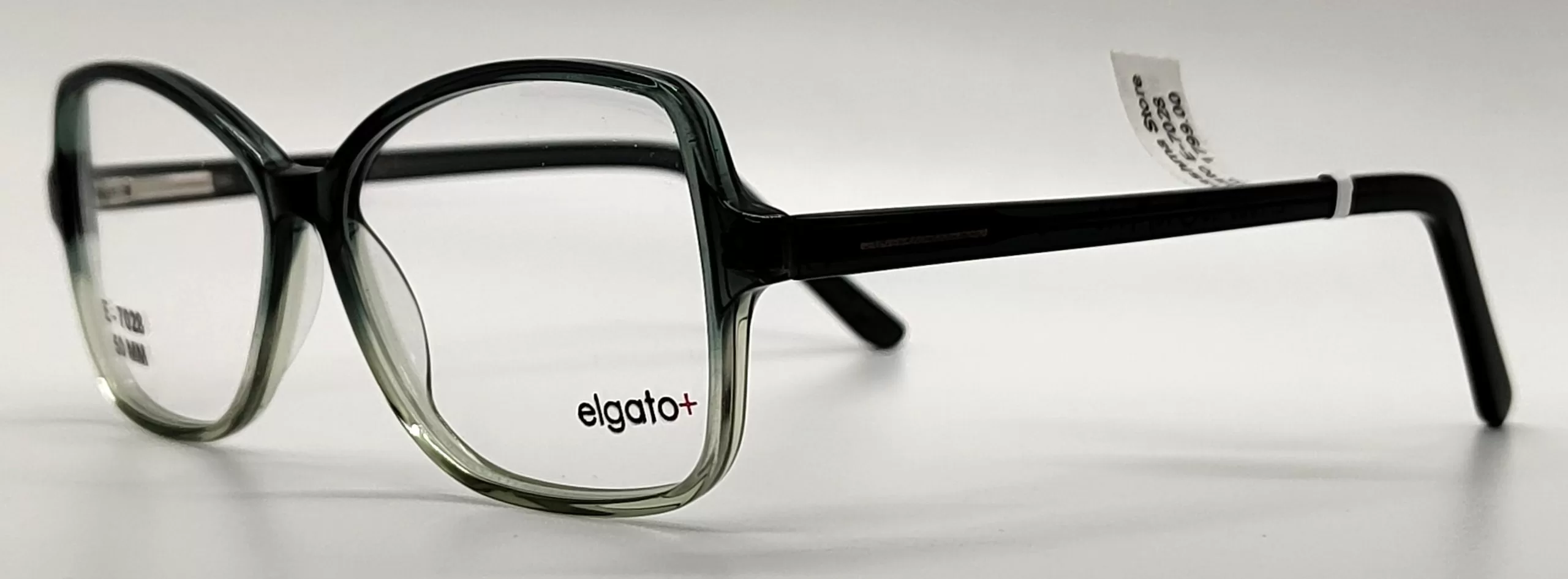 Elgato Transparent Light Green Acetate Cat Eye
