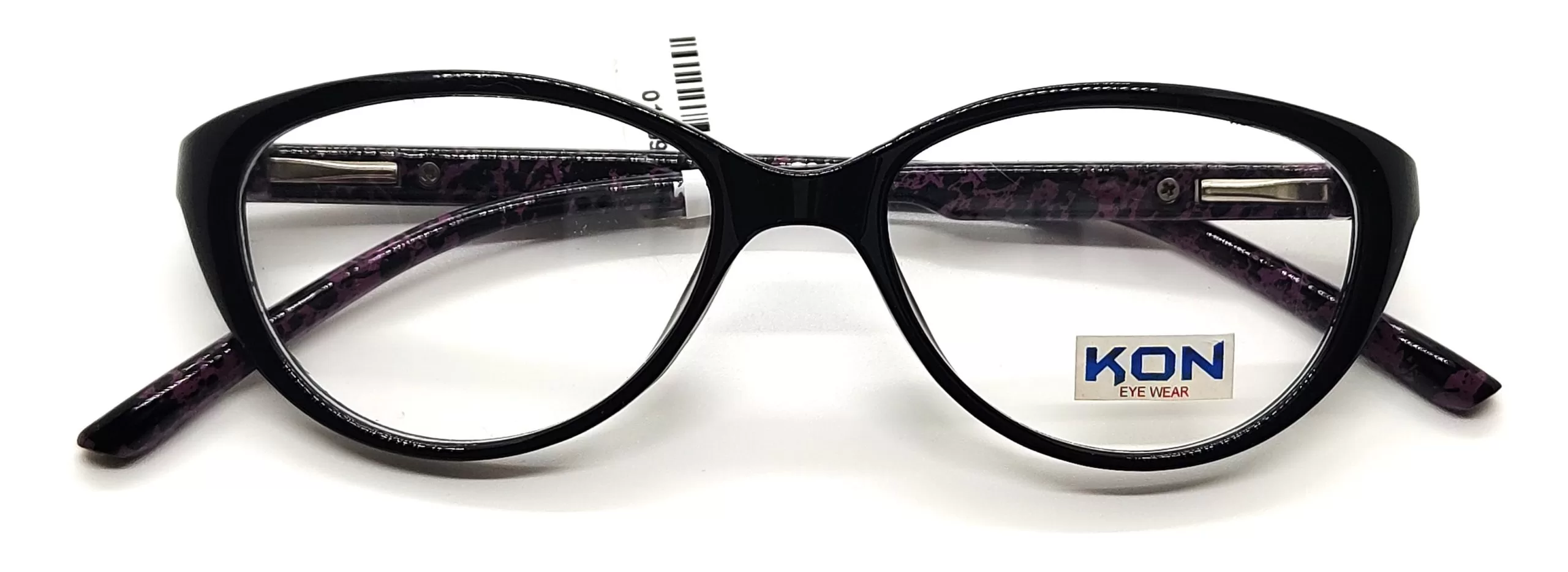 Kon Black & Purple TR 90 Cat Eye
