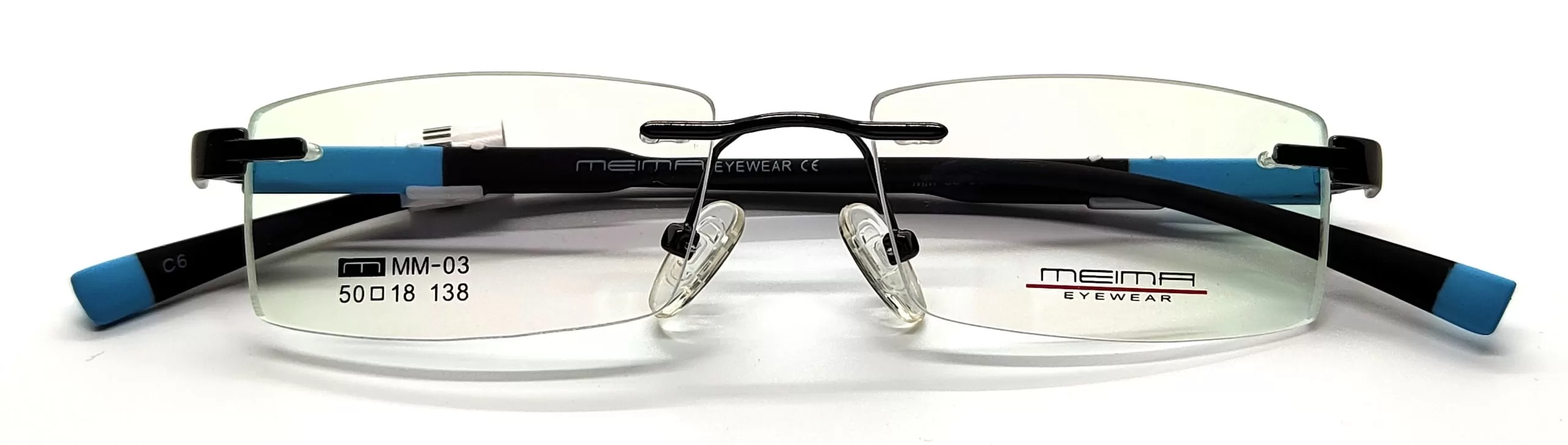 Meima Matt Blue Metal Rectangle