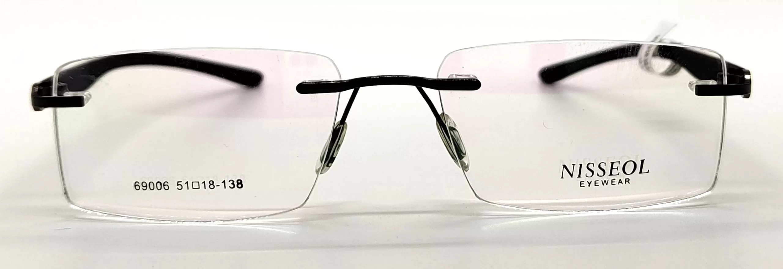 Nisseol Black TR 90 Rectangle