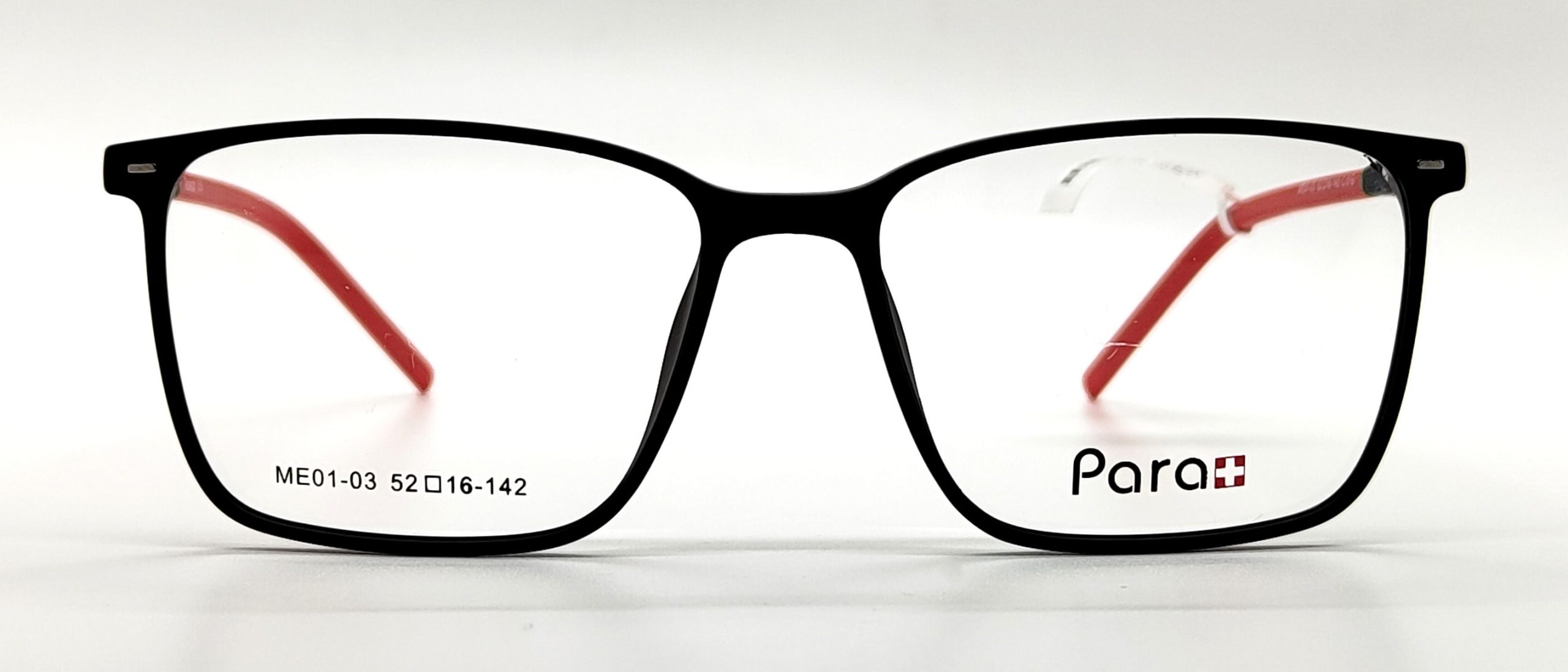 Para Black & Red TR 90 Square