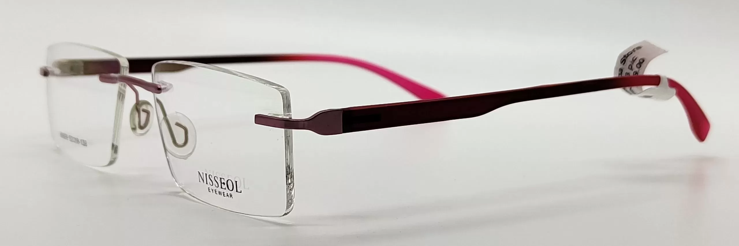 Nisseol Pink TR 90 Square