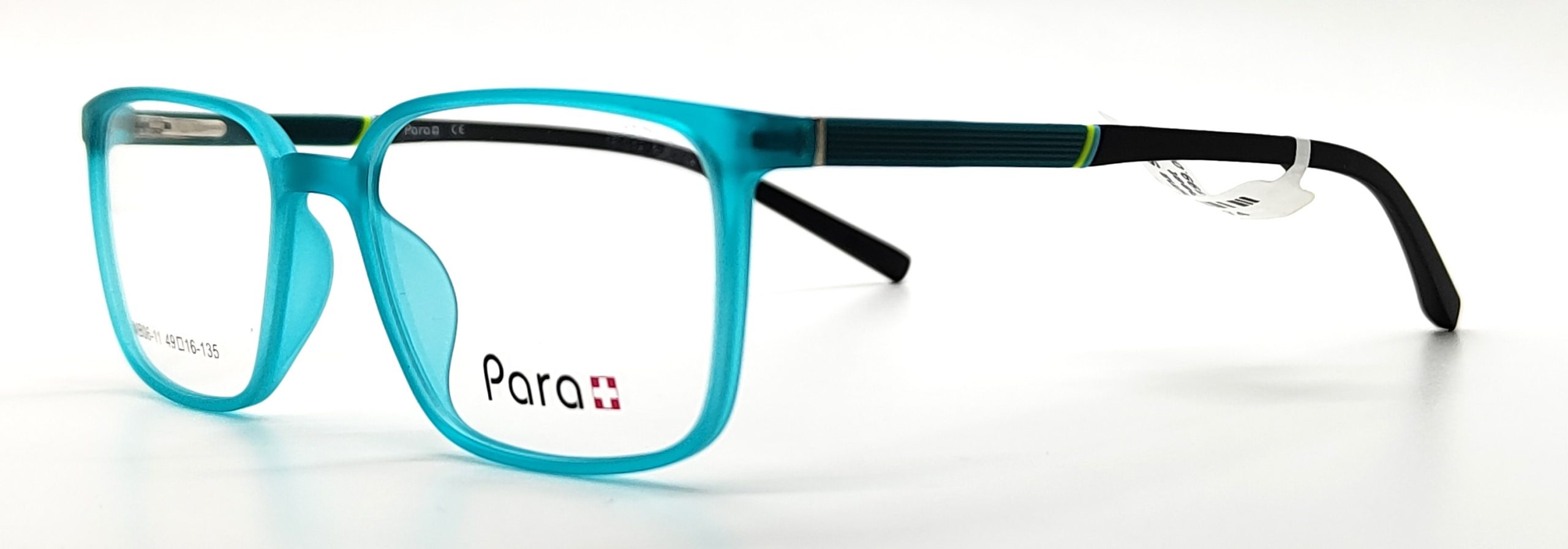 Para Blue & Black TR 90 Square